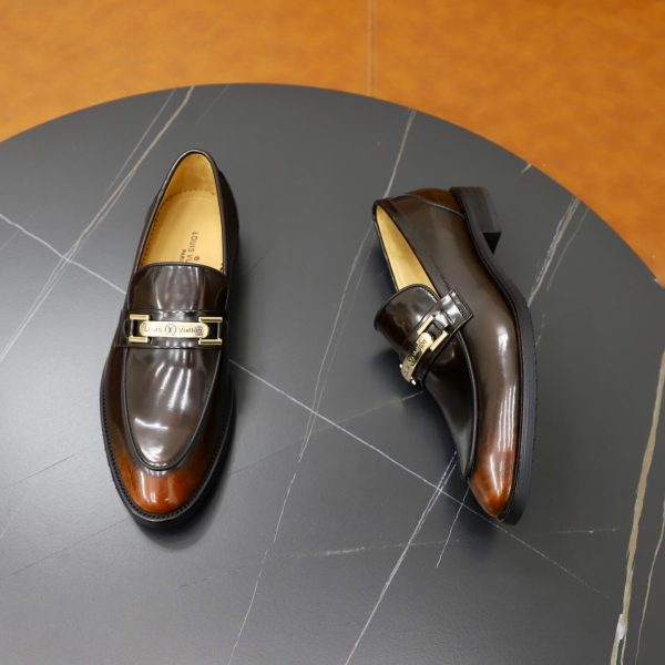 Louis Vuitton Major Loafer – Moka Brown Patina Glazed Calf Leather (5) Louis Vuitton Major Loafer – Moka Brown Patina Glazed Calf Leather