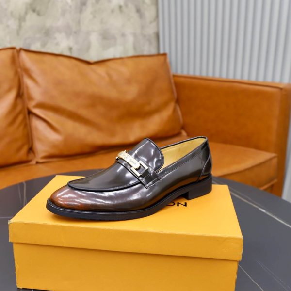 Louis Vuitton Major Loafer – Moka Brown Patina Glazed Calf Leather (6) Louis Vuitton Major Loafer – Moka Brown Patina Glazed Calf Leather