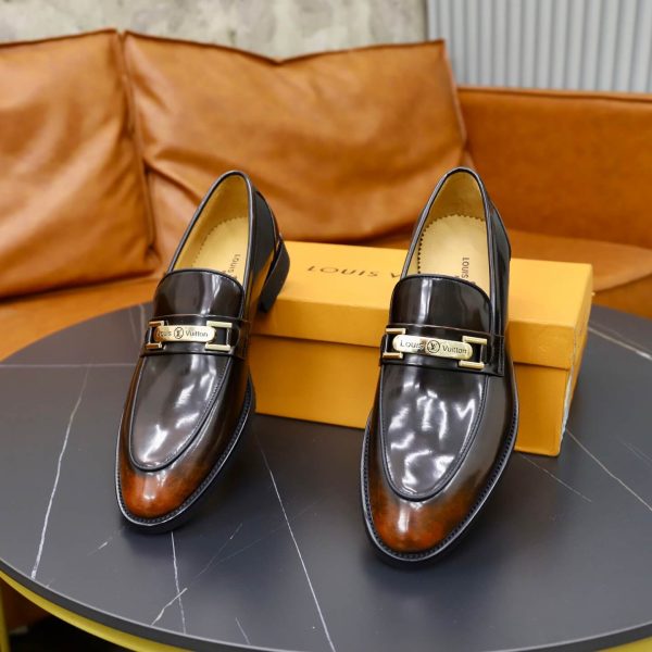 Louis Vuitton Major Loafer – Moka Brown Patina Glazed Calf Leather (7) Louis Vuitton Major Loafer – Moka Brown Patina Glazed Calf Leather