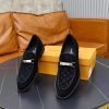 Louis Vuitton Major Loafers – Black Suede & Monogram Leather (9) Louis Vuitton Major Loafers – Black Suede & Monogram Leather