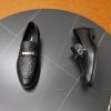 Louis Vuitton Major Loafers – Classic Black Monogram Leather (2) Louis Vuitton Major Loafers – Classic Black Monogram Leather