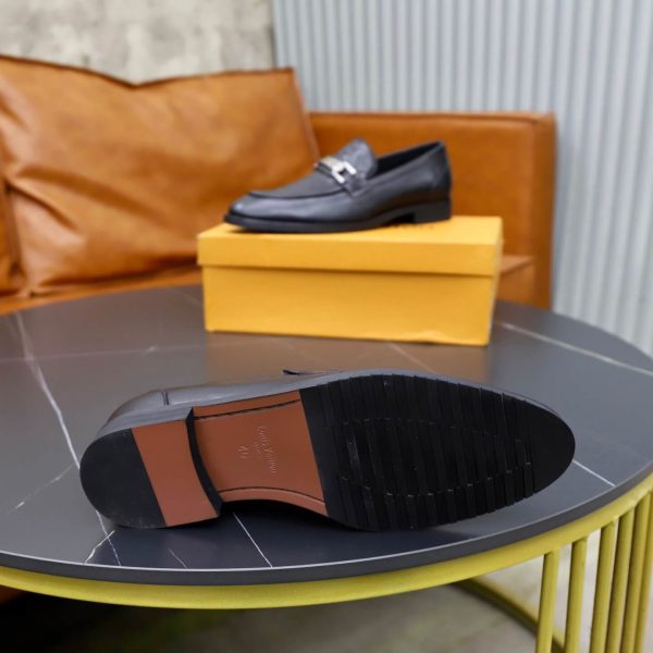 Louis Vuitton Major Loafers – Classic Black Monogram Leather (4) Louis Vuitton Major Loafers – Classic Black Monogram Leather