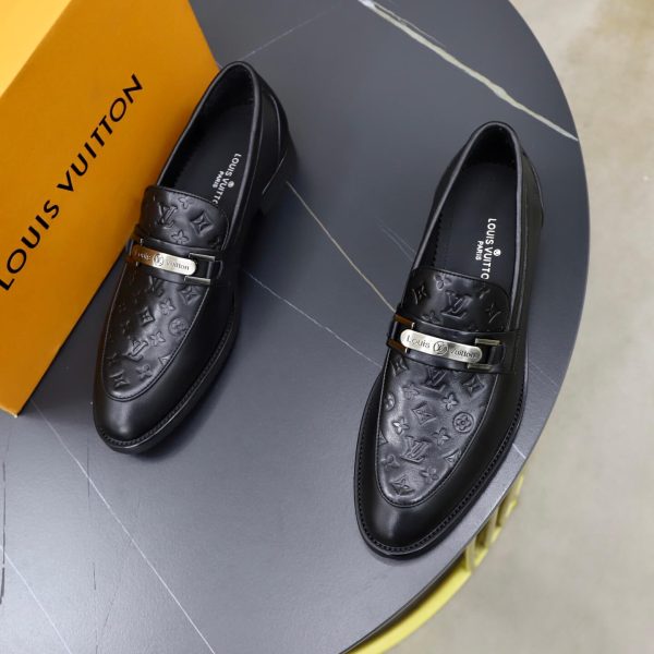Louis Vuitton Major Loafers – Classic Black Monogram Leather (5) Louis Vuitton Major Loafers – Classic Black Monogram Leather