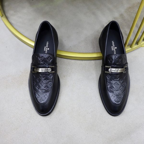 Louis Vuitton Major Loafers – Classic Black Monogram Leather (7) Louis Vuitton Major Loafers – Classic Black Monogram Leather