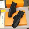 Louis Vuitton Matte Suede Lug-Sole Mule – Triple Black