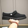 Louis Vuitton Matte Suede Lug-Sole Mule – Triple Black
