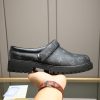 Louis Vuitton Monogram Eclipse Lug-Sole Mule (2) Louis Vuitton Monogram Eclipse Lug-Sole Mule