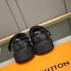 Louis Vuitton Monogram Eclipse Lug-Sole Mule (4) Louis Vuitton Monogram Eclipse Lug-Sole Mule