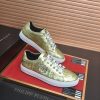 Philipp Plein Camouflage Hexagon Low-Top Sneaker – Olive Gold