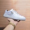 Philipp Plein Camouflage Hexagon Low-Top Sneaker – White & Light Grey