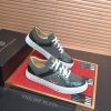 Philipp Plein Croc-Embossed Hexagon Low-Top Sneaker – Olive & Metallic Green