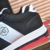 Philipp Plein Hexagon Runner Sneaker – Black & White