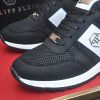 Philipp Plein Hexagon Runner Sneaker – Black & White