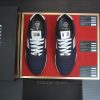 Philipp Plein Hexagon Runner Sneaker – Navy Blue & White