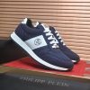 Philipp Plein Hexagon Runner Sneaker – Navy Blue & White