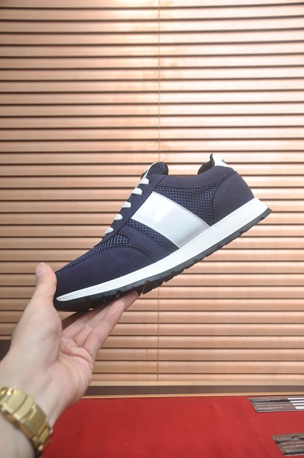 Philipp Plein Hexagon Runner Sneaker – Navy Blue & White