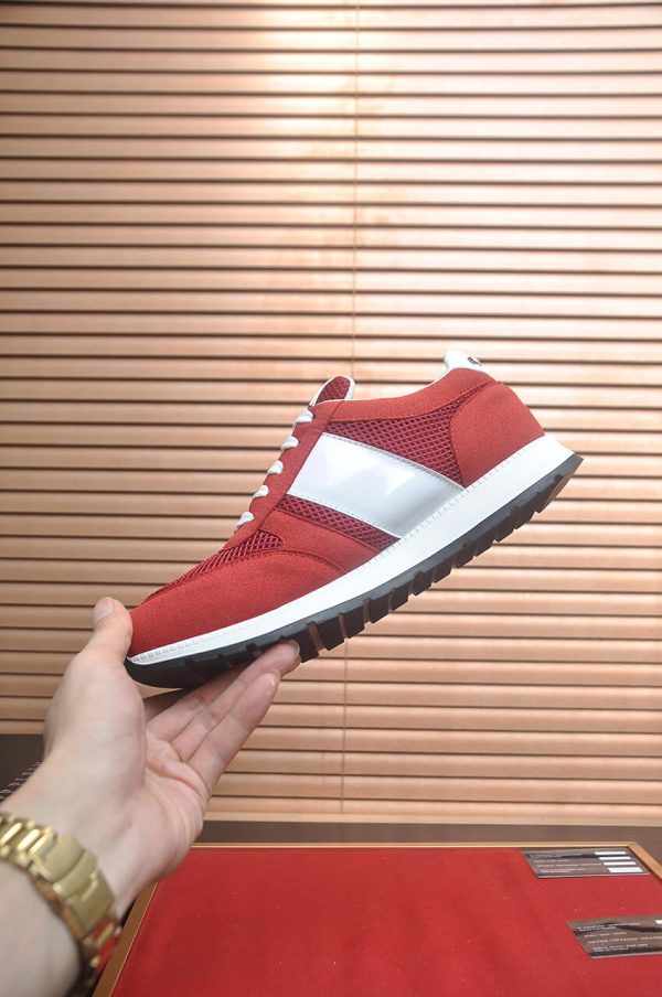 Philipp Plein Hexagon Runner Sneaker – Red & White (7) Philipp Plein Hexagon Runner Sneaker – Red & White