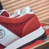 Philipp Plein Hexagon Runner Sneaker – Red & White (9) Philipp Plein Hexagon Runner Sneaker – Red & White