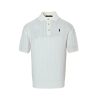 Polo Ralph Lauren Cable-Knit Cotton Polo-Collar Sweater- White (10) Polo Ralph Lauren Cable-Knit Cotton Polo-Collar Sweater- White