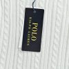 Polo Ralph Lauren Cable-Knit Cotton Polo-Collar Sweater- White (6) Polo Ralph Lauren Cable-Knit Cotton Polo-Collar Sweater- White