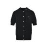 Polo Ralph Lauren Cable-Knit Cotton Short-Sleeve Cardigan- Black (9) Polo Ralph Lauren Cable-Knit Cotton Short-Sleeve Cardigan- Black