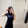 Polo Ralph Lauren Cable-Knit Cotton Short-Sleeve Cardigan- Navy Blue