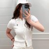 Polo Ralph Lauren Cable-Knit Cotton Short-Sleeve Cardigan- White