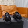 Prada Brushed Leather Derby Shoes – Classic Black (2) Prada Brushed Leather Derby Shoes – Classic Black