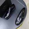 Prada Brushed Leather Double Monk Strap Shoes – Classic Black (1) Prada Brushed Leather Double Monk Strap Shoes – Classic Black