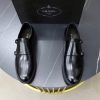 Prada Brushed Leather Double Monk Strap Shoes – Classic Black (5) Prada Brushed Leather Double Monk Strap Shoes – Classic Black