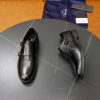 Prada Brushed Leather Double Monk Strap Shoes – Classic Black (7) Prada Brushed Leather Double Monk Strap Shoes – Classic Black