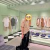 Prada Cotton Stripe T-Shirt- Camel (4) Prada Cotton Stripe T-Shirt- Camel