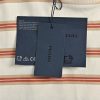 Prada Cotton Stripe T-Shirt- Camel (5) Prada Cotton Stripe T-Shirt- Camel