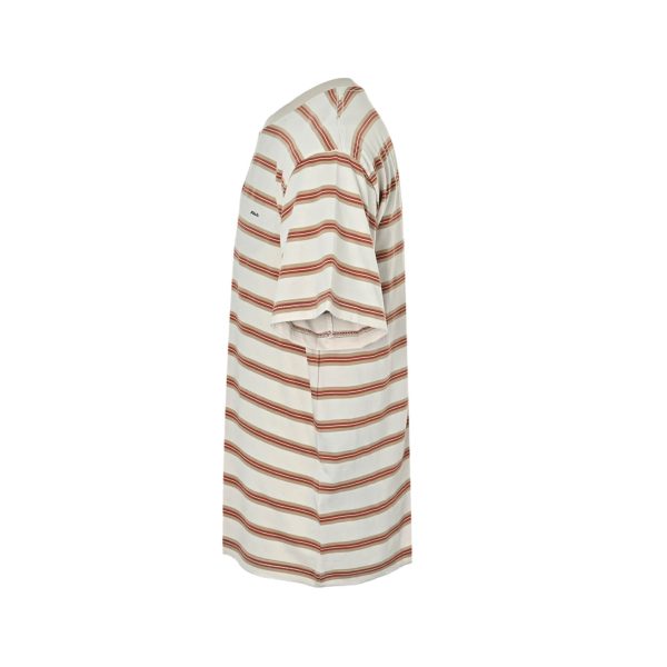 Prada Cotton Stripe T-Shirt- Camel (8) Prada Cotton Stripe T-Shirt- Camel