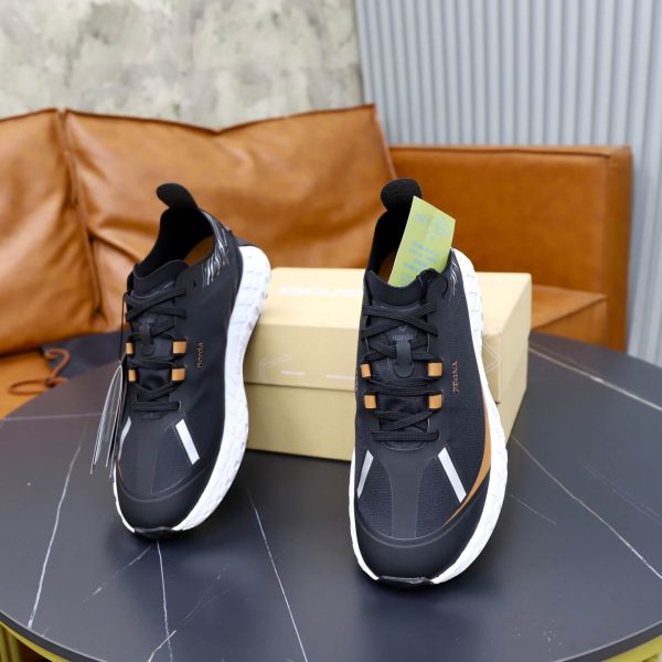 ZEGNA x norda 001 Sneaker – Black & Signature Vicuna Brown (4) ZEGNA x norda 001 Sneaker – Black & Signature Vicuna Brown