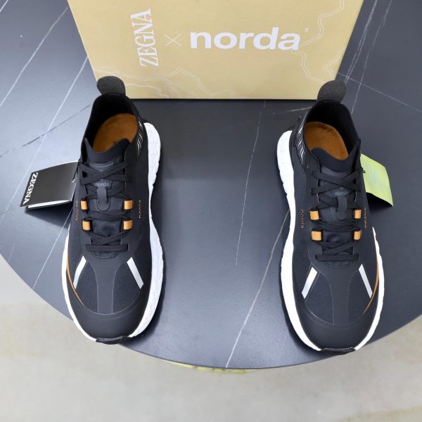 ZEGNA x norda 001 Sneaker – Black & Signature Vicuna Brown (8) ZEGNA x norda 001 Sneaker – Black & Signature Vicuna Brown