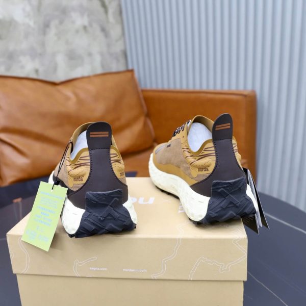 ZEGNA x norda 001 Sneaker – Desert Beige & Coyote Brown