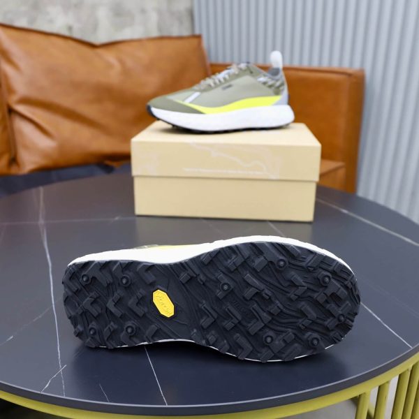 ZEGNA x norda 001 Sneaker – Olive Green & Citron Yellow