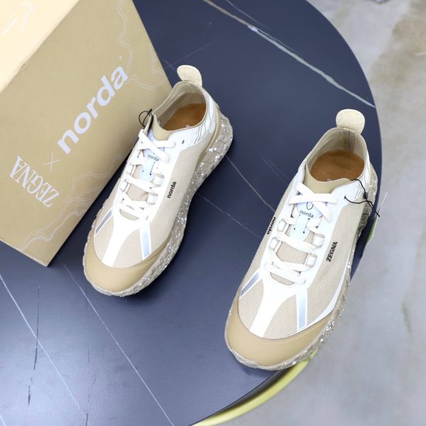ZEGNA x norda 001 Technical Trail Sneakers – Beige & Sand (2) ZEGNA x norda 001 Technical Trail Sneakers – Beige & Sand