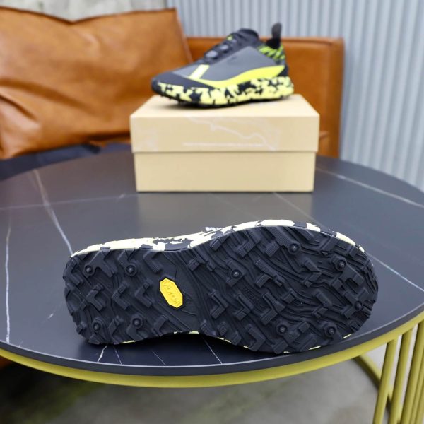 ZEGNA x norda 001 Technical Trail Sneakers – Black & Acid Yellow