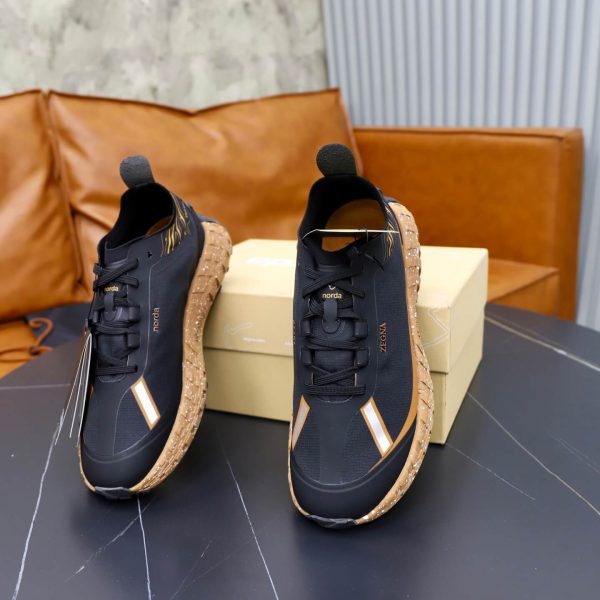 ZEGNA x norda 001 Technical Trail Sneakers – Black & Chestnut Tan (4) ZEGNA x norda 001 Technical Trail Sneakers – Black & Chestnut Tan