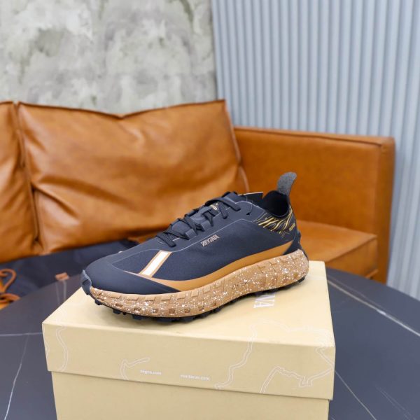 ZEGNA x norda 001 Technical Trail Sneakers – Black & Chestnut Tan (7) ZEGNA x norda 001 Technical Trail Sneakers – Black & Chestnut Tan