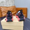 ZEGNA x norda 001 Technical Trail Sneakers – Grey, Black & Coral Red