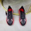 ZEGNA x norda 001 Technical Trail Sneakers – Grey, Black & Coral Red