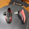ZEGNA x norda 001 Technical Trail Sneakers – Grey, Black & Coral Red