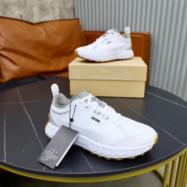ZEGNA x norda 001 Technical Trail Sneakers – White & Gum (10) ZEGNA x norda 001 Technical Trail Sneakers – White & Gum