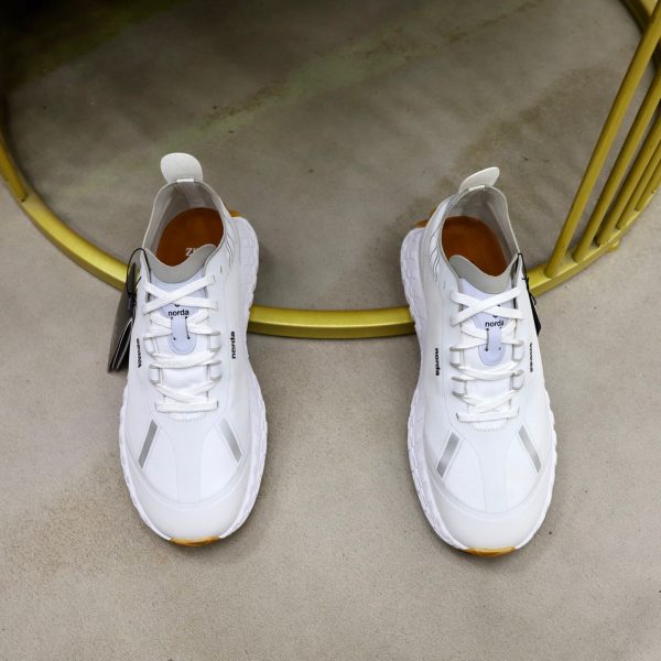 ZEGNA x norda 001 Technical Trail Sneakers – White & Gum (2) ZEGNA x norda 001 Technical Trail Sneakers – White & Gum
