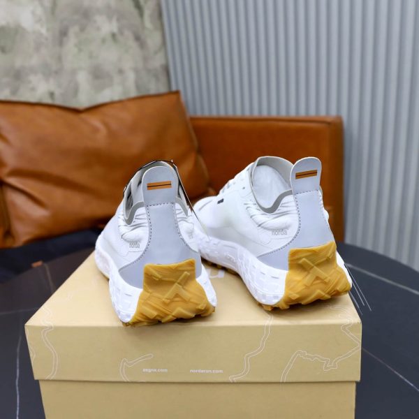 ZEGNA x norda 001 Technical Trail Sneakers – White & Gum (4) ZEGNA x norda 001 Technical Trail Sneakers – White & Gum