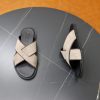 Zegna Suede Criss-Cross Sandals – Sand & Dark Brown (6) Zegna Suede Criss-Cross Sandals – Sand & Dark Brown