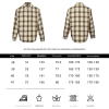AMI Paris Boxy Beige Checkered Shirt Ami De Coeur In Canvas- Caramel (1) AMI Paris Boxy Beige Checkered Shirt Ami De Coeur In Canvas- Caramel